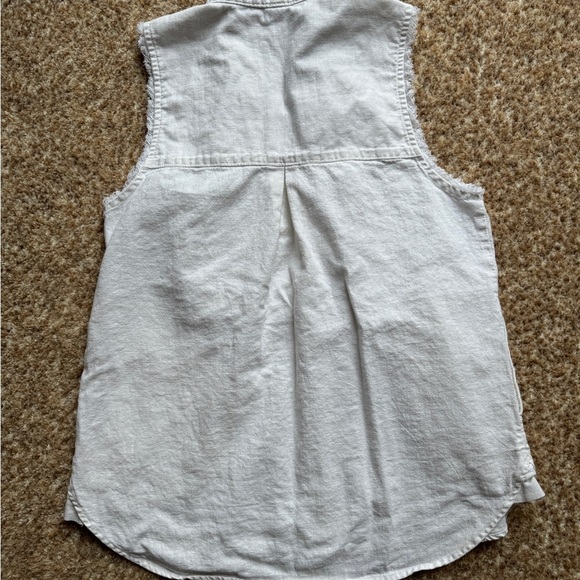 Free People Happy Hour Stripe Button Down Top Yellow Combo NWT - Picture 2 of 3